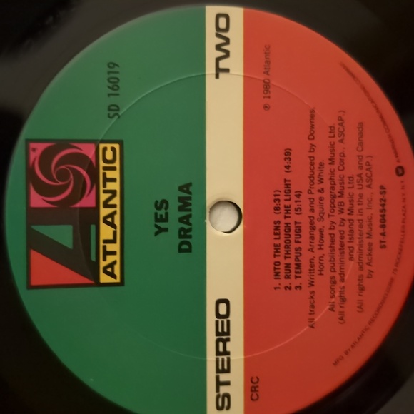 Vintage YES DRAMA Vinyl LP Record Album - Picture 11 of 11
